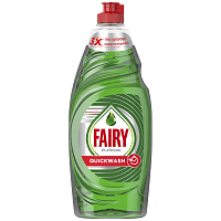 Fairy Platinum Quick Wash Απορρυπαντικό Υγρό Πιάτων 654ml