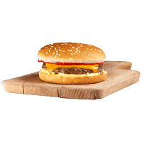 Burger Μπιφτέκι Cheddar Ψημένο Κατεψυγμένο 125gr