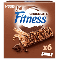 Nestle Fitness Μπάρες Δημητριακών Σοκολάτα 6x23,5gr