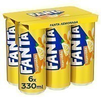 Fanta Λεμονάδα 6x330ml