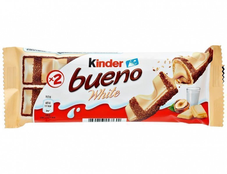 KINDER Bueno White 30/40g – EuropaMarketCA