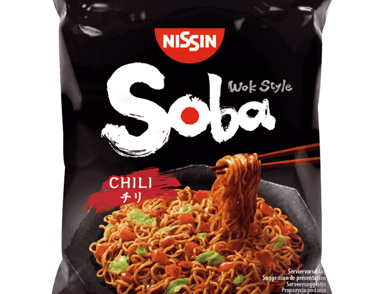 Nissin Soba Noodles Chili 111gr mymarket.gr