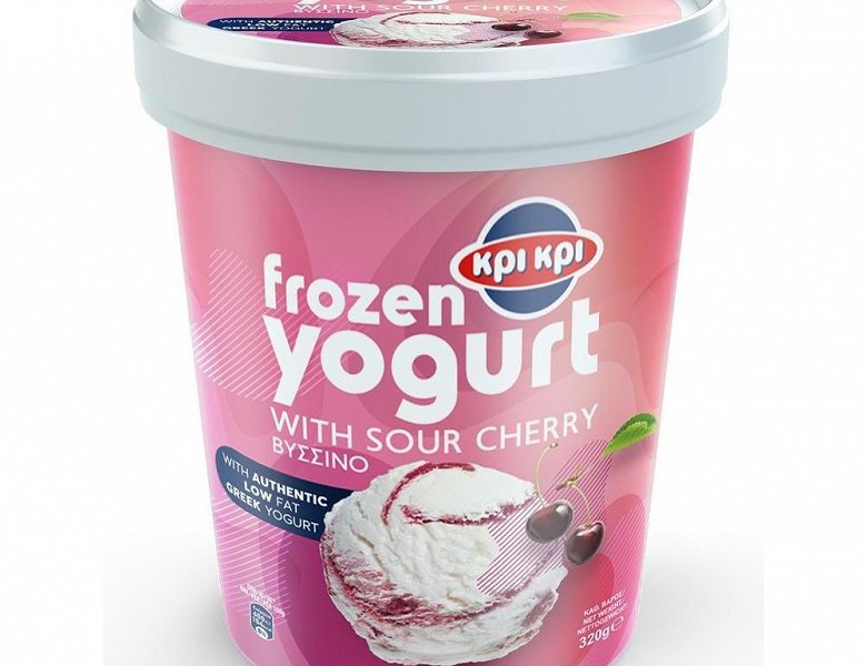 Κρι Κρι Frozen Yogurt Βύσσινο 320gr mymarket.gr