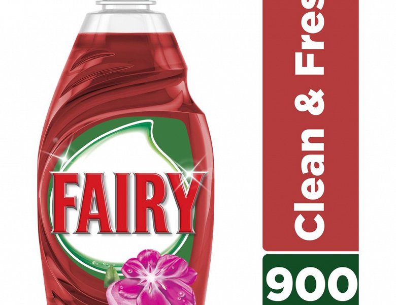 Fairy Clean & Fresh Floral Υγρό Πιάτων 900ml mymarket.gr