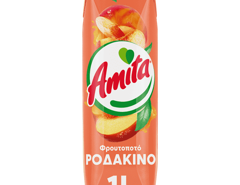 Amita Φρουτοποτό Ροδάκινο 1lt mymarket.gr