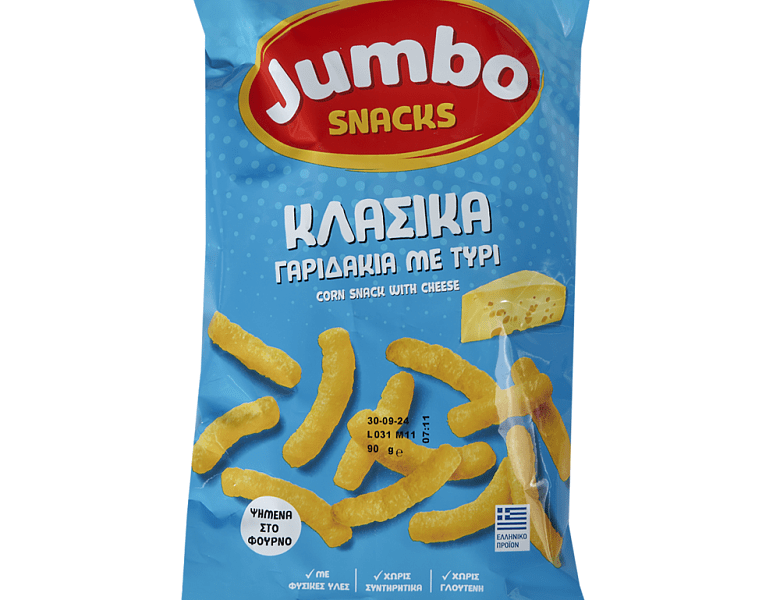 Garidakia Jumbo Γαριδάκια Classic 90gr | mymarket.gr