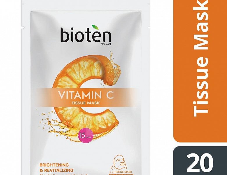 Bioten Tissue Vitamin C Μάσκα Προσώπου 20ml mymarket.gr