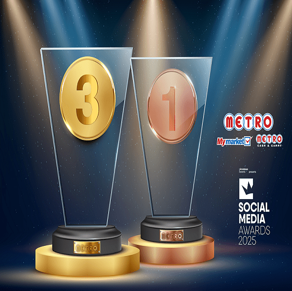 METRO AEBE (My market & METRO Cash & Carry): 4 διακρίσεις στα Social Media Awards 2025!