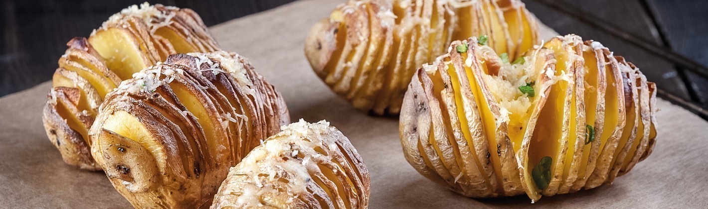 Hasselback potatoes