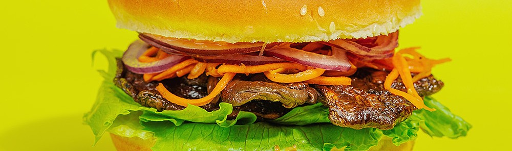 Sensational Burger με Μανιτάρια Πορτομπέλο