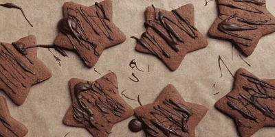 Χριστουγεννιάτικα Σοκολατένια Μπισκότα