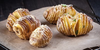 Hasselback potatoes