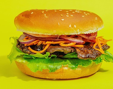 Sensational Burger με Μανιτάρια Πορτομπέλο